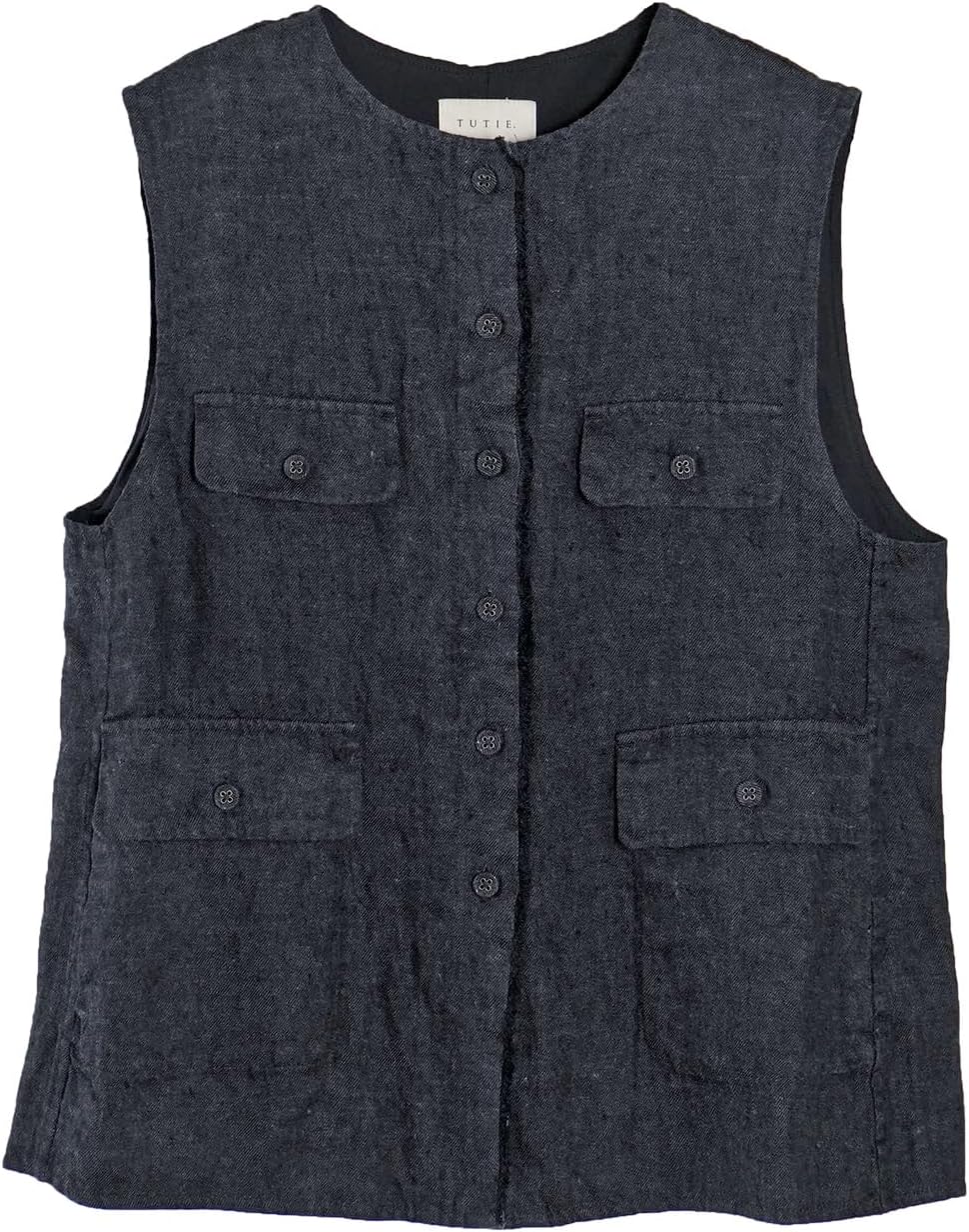 新品】完売品 BEARDSLEY リネン ジャケット ノーカラー ブラック